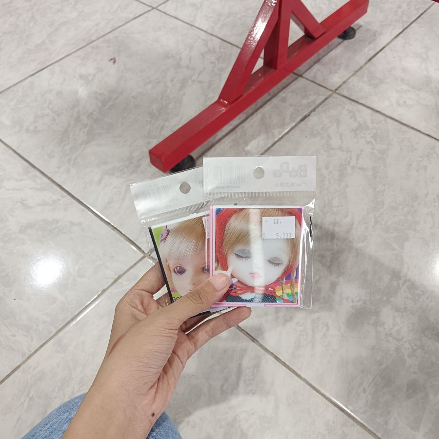 Boda Kaca Cermin Lipat Kotak Kecil