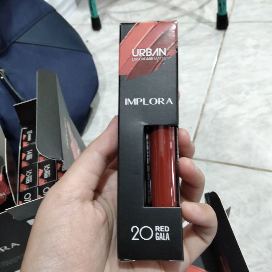 Implora Urban Lip Cream Matte No.20 Red Gala