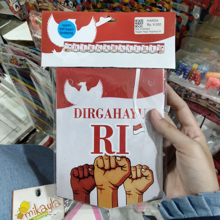 Papper Flags Dirgahayu RI 