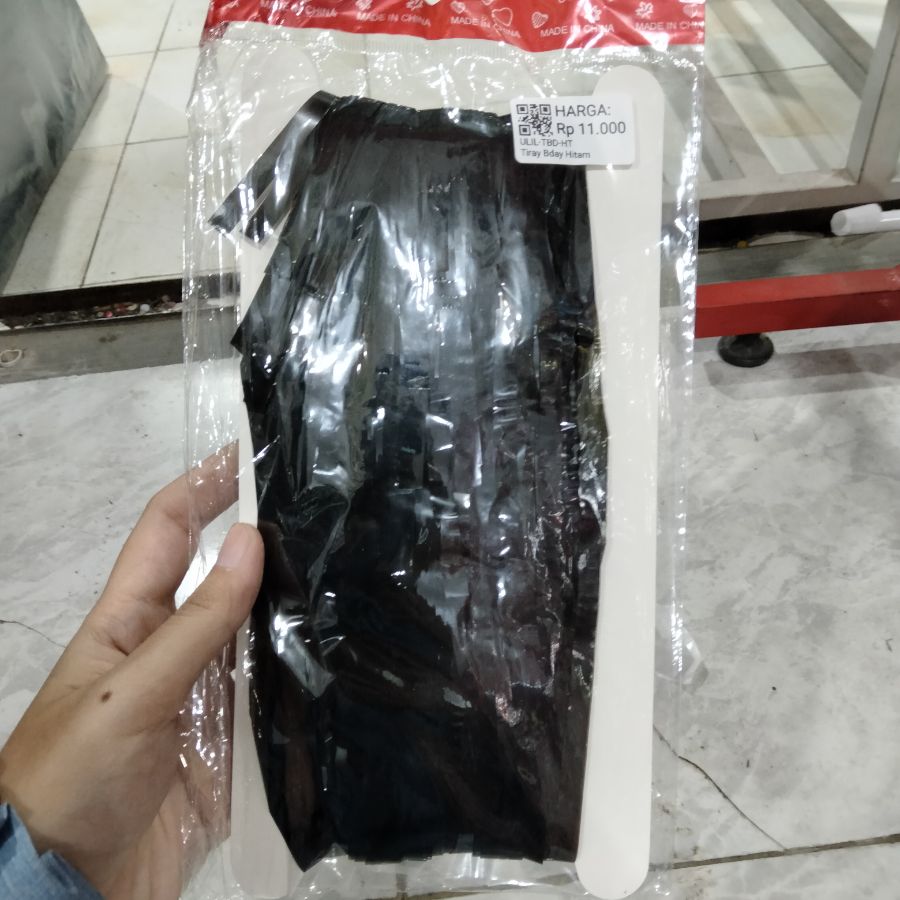Tirai Foil Ukuran 12m/ Hitam