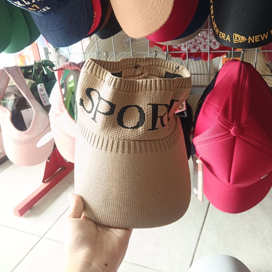 Topi Sport Dewasa Coklat