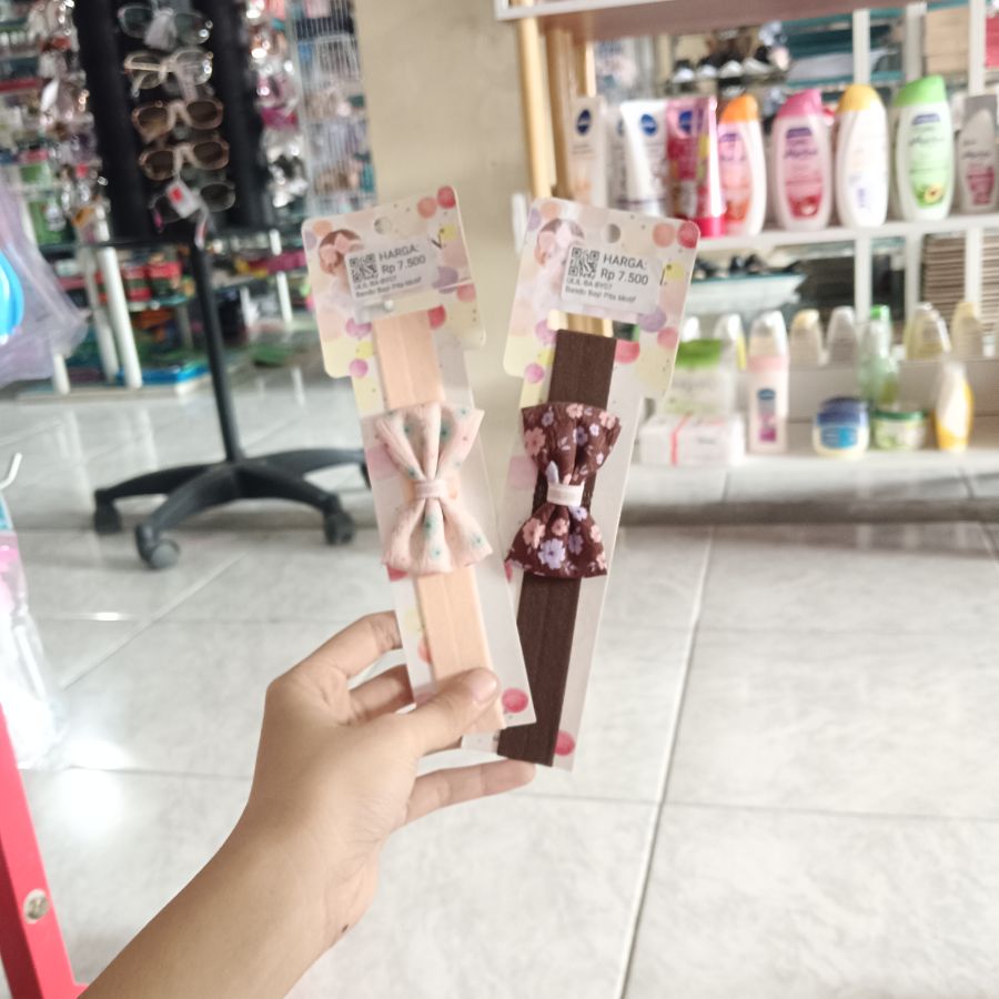 Bando Bayi Pita Motif