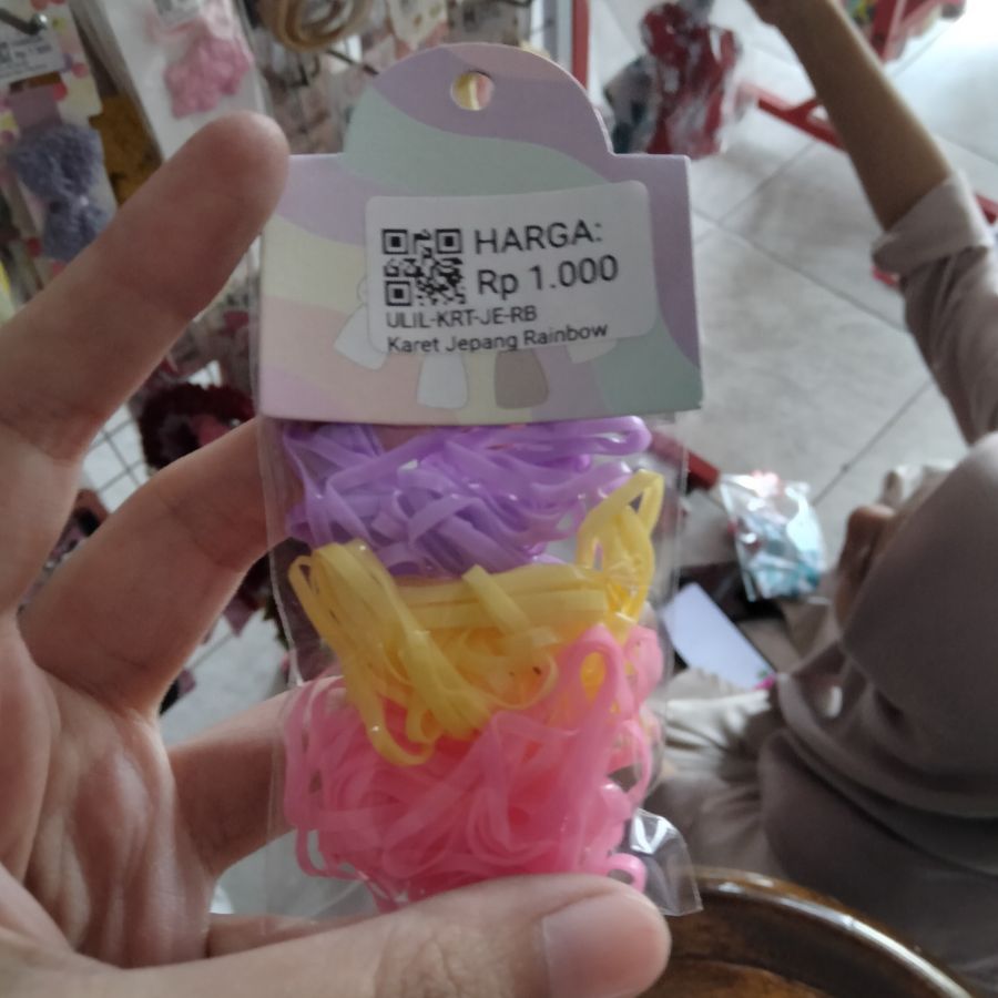 Karet Jepang Rainbow 