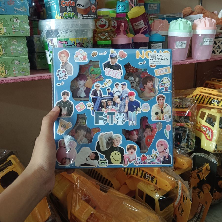 Stiker Box BTS
