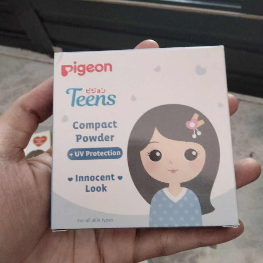 Pigeon Teens Compact Powder/ Pink/ 14gr