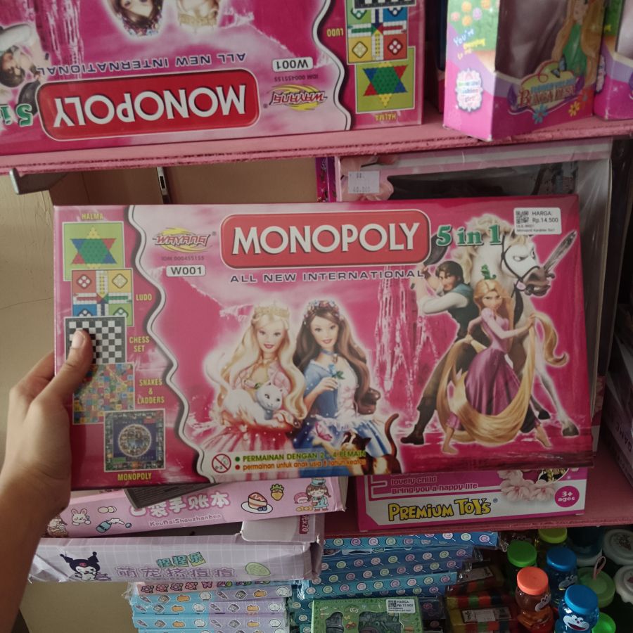 Monopoli Karakter 5in1