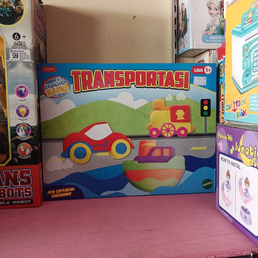 Magic Sand Transportasi