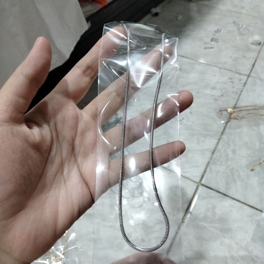 Kalung Titanium Silver 