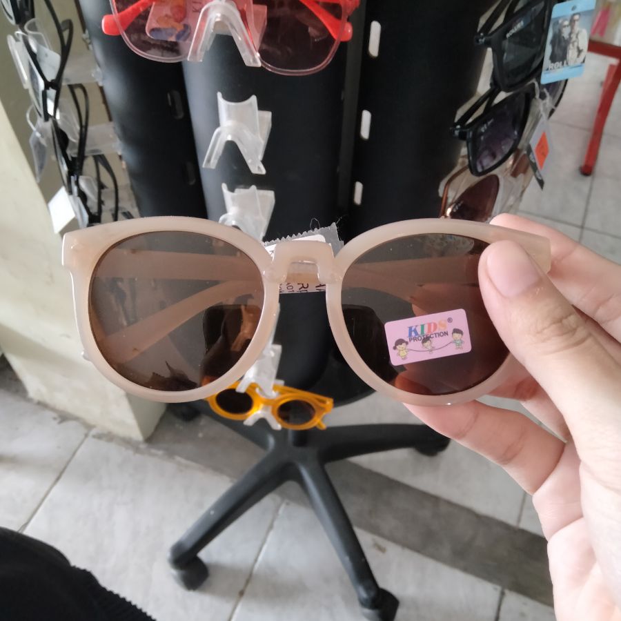 Kacamata Anak Coklat Gradasi 