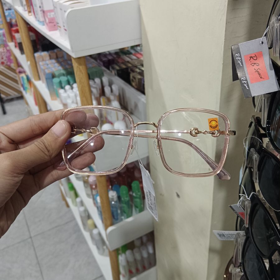 Kacamata Dewasa Photochromic/Cewek/Pink