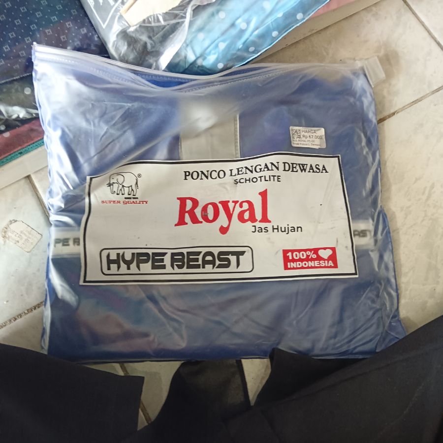Jas Hujan Royal Ponco L