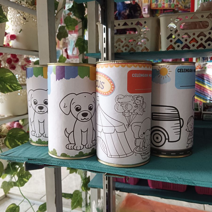 Celengan Lukis Karakter