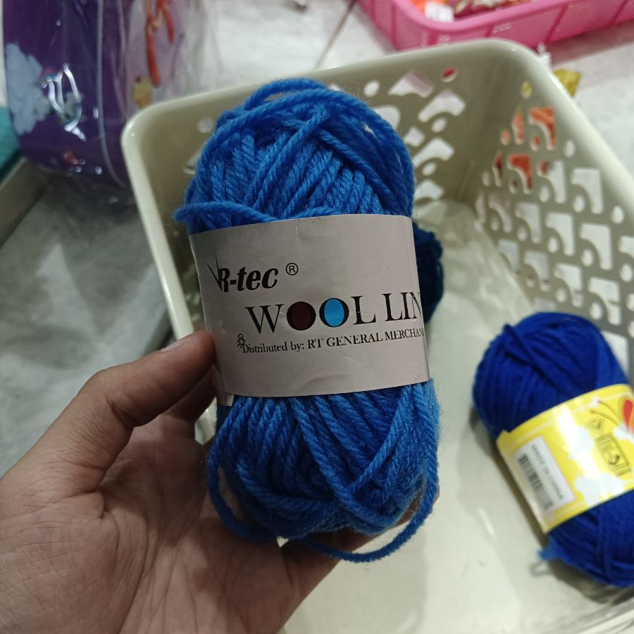 Benang Woll Biru