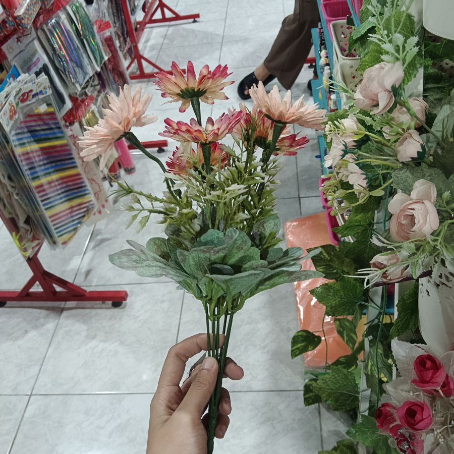 Bunga Gerbera Peach