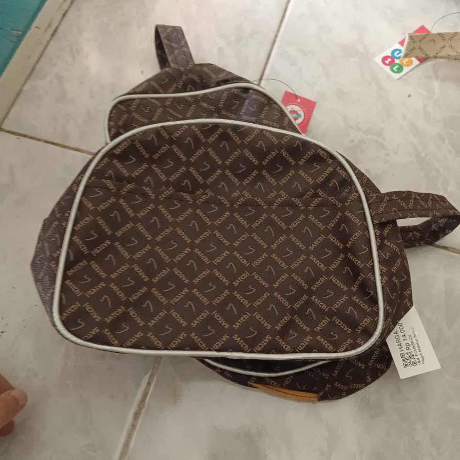 Pouch Makeup Saoini Coklat