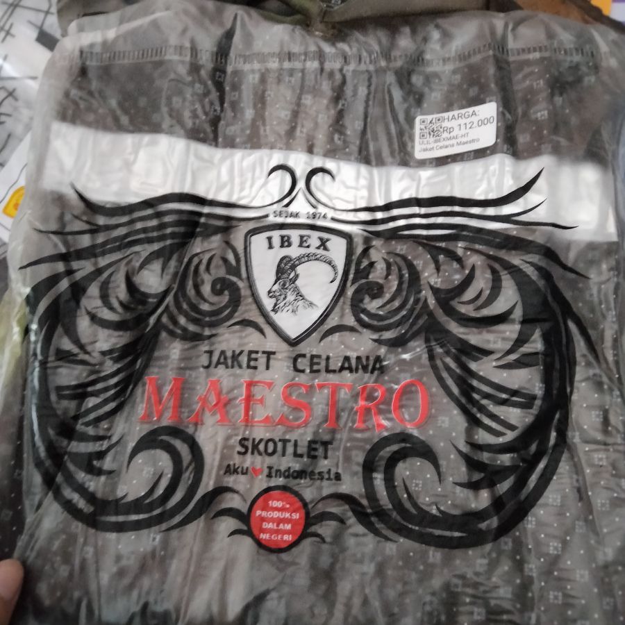 Ibex jaket celana maestro