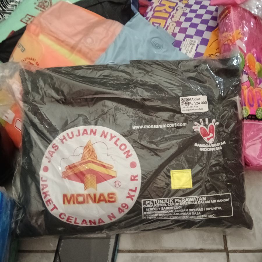 Jas Hujan Monas Jaket Celana