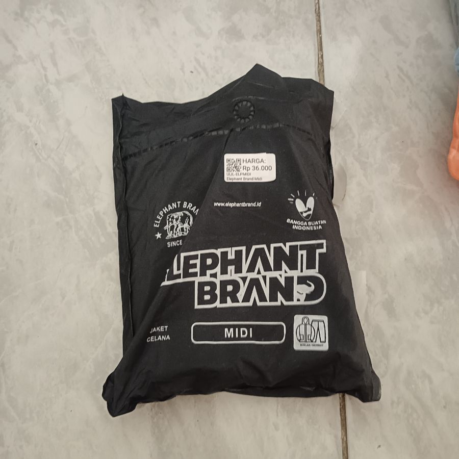 Jas Hujan Elephant Midi