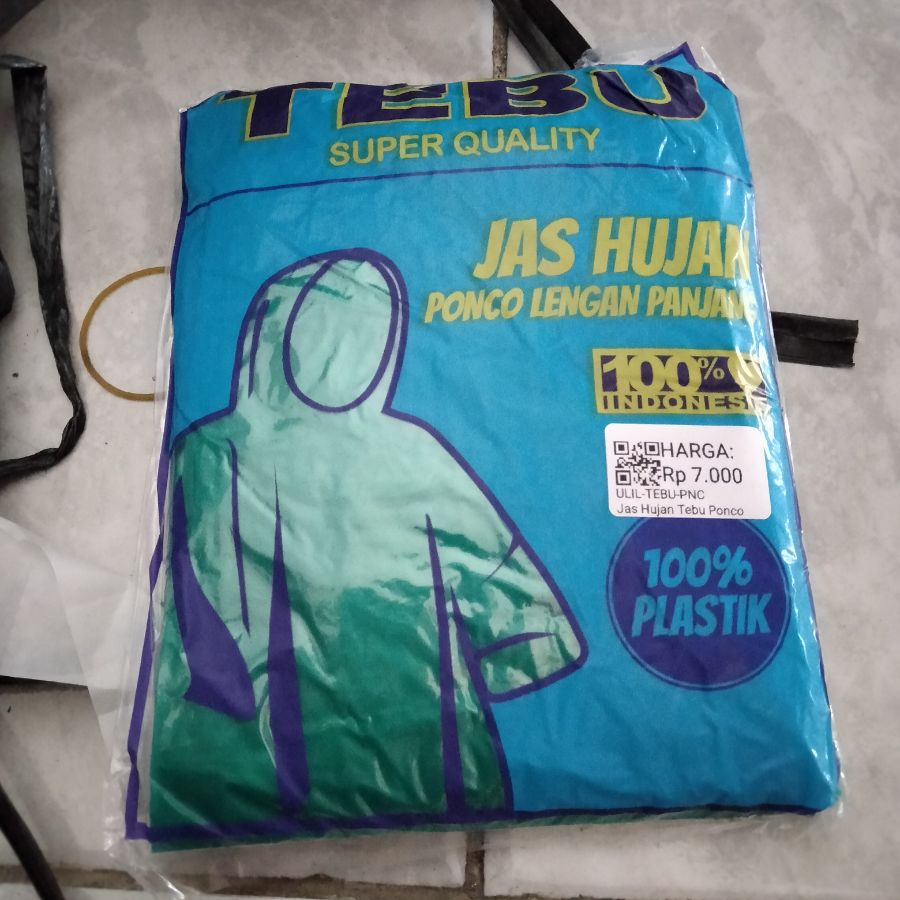 Jas hujan tebu ponco 