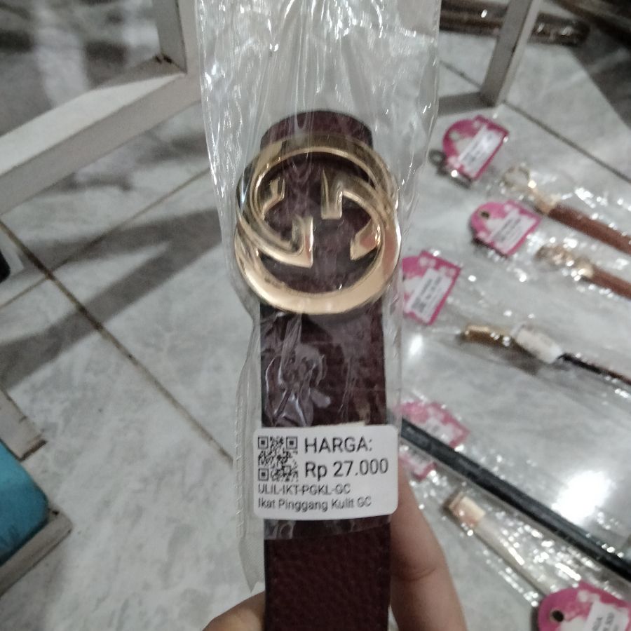 Ikat pinggang kulit GC