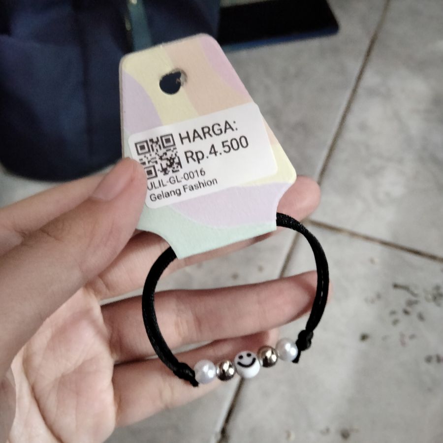Gelang Fashion Smile mutiara 