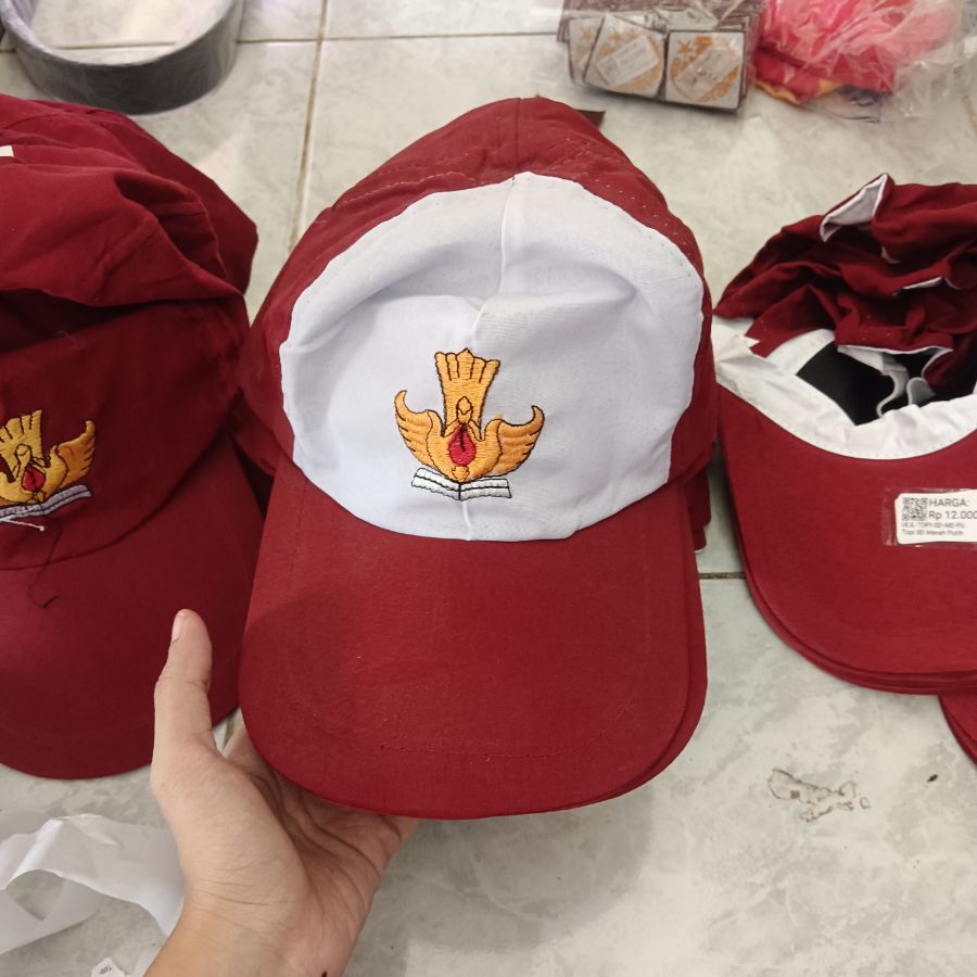 Topi SD Merah Putih