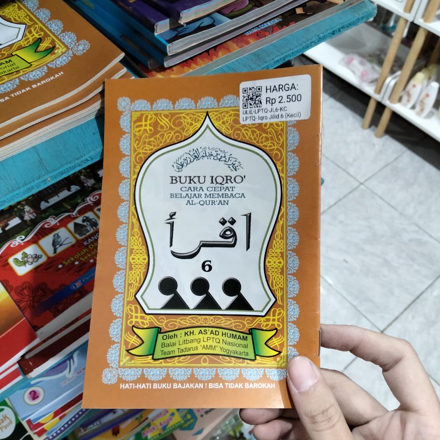 Buku IqroJilid 6 kecil