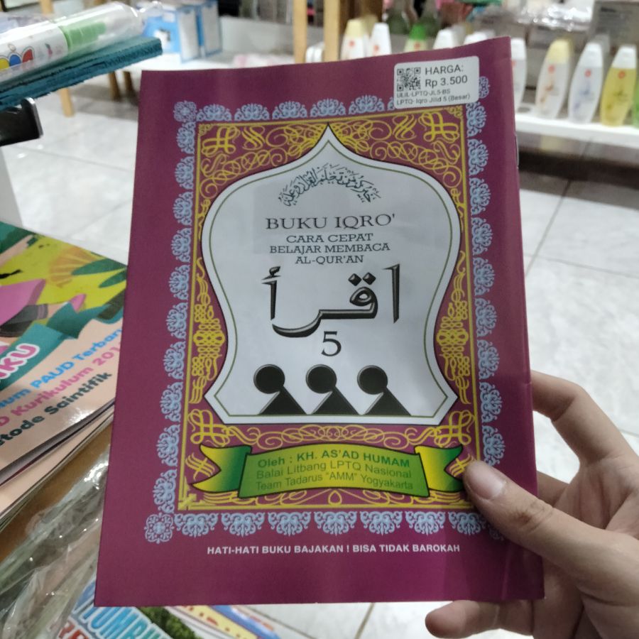 Buku IqroJilid 5 besar 
