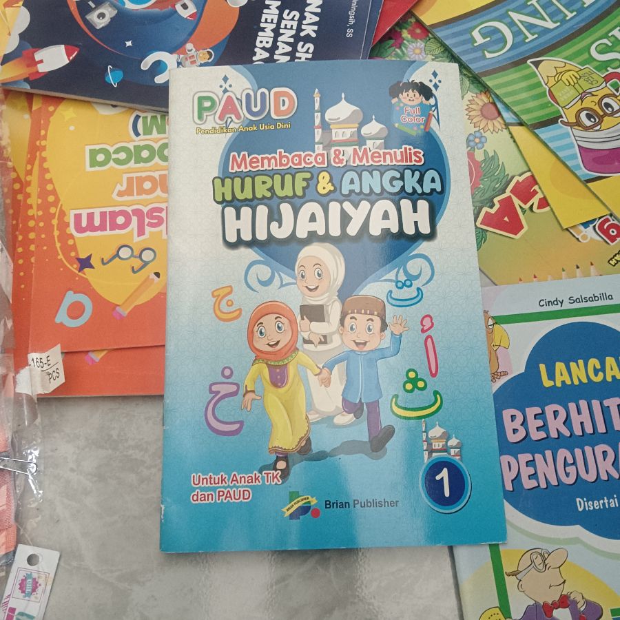 PAUD Membaca Dam Menulis Huruf Angka Hijaiyah