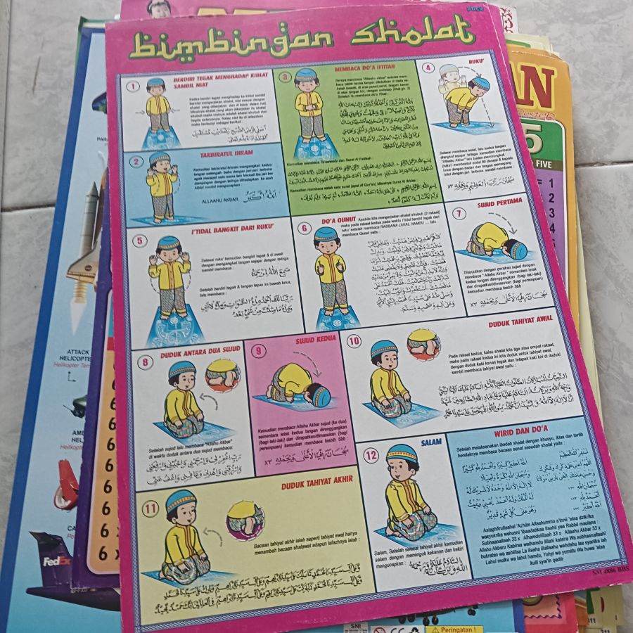 Poster Bimbingan Sholat