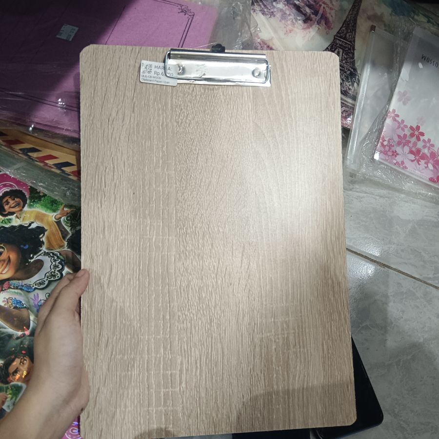 Clipboard Papan Ujian Kayu