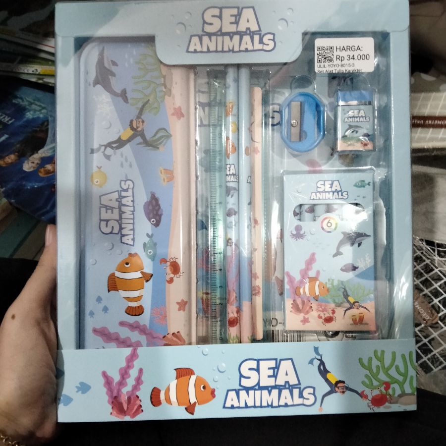 Set Alat Tulis Karakter 