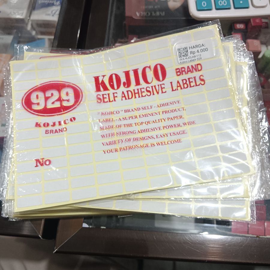 Kojico Labels 929/112
