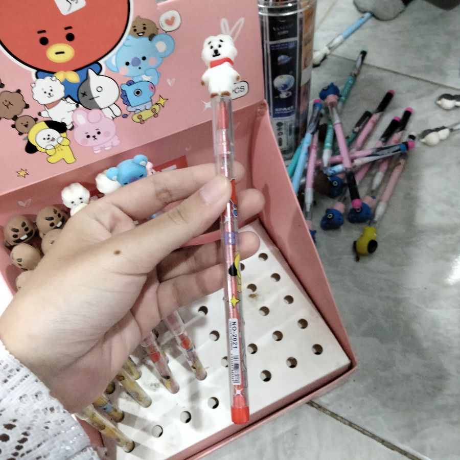 Ulil - Pensil Susun Karakter - BTS