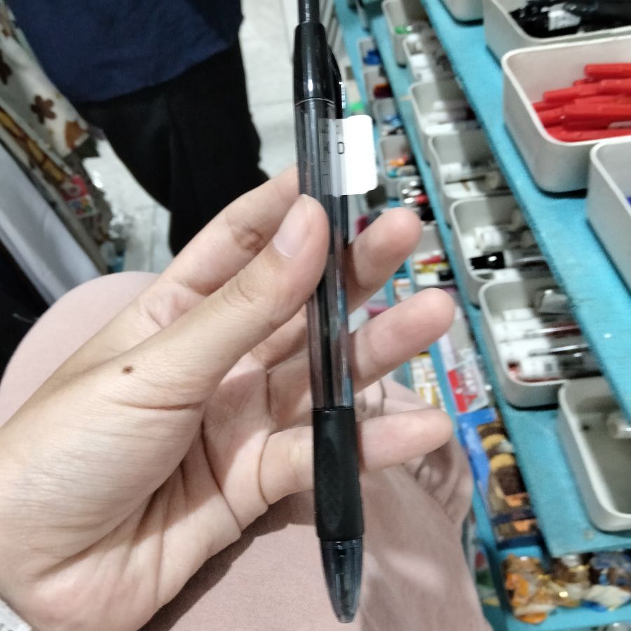 Snowman - Bolpoint Hitam - V5