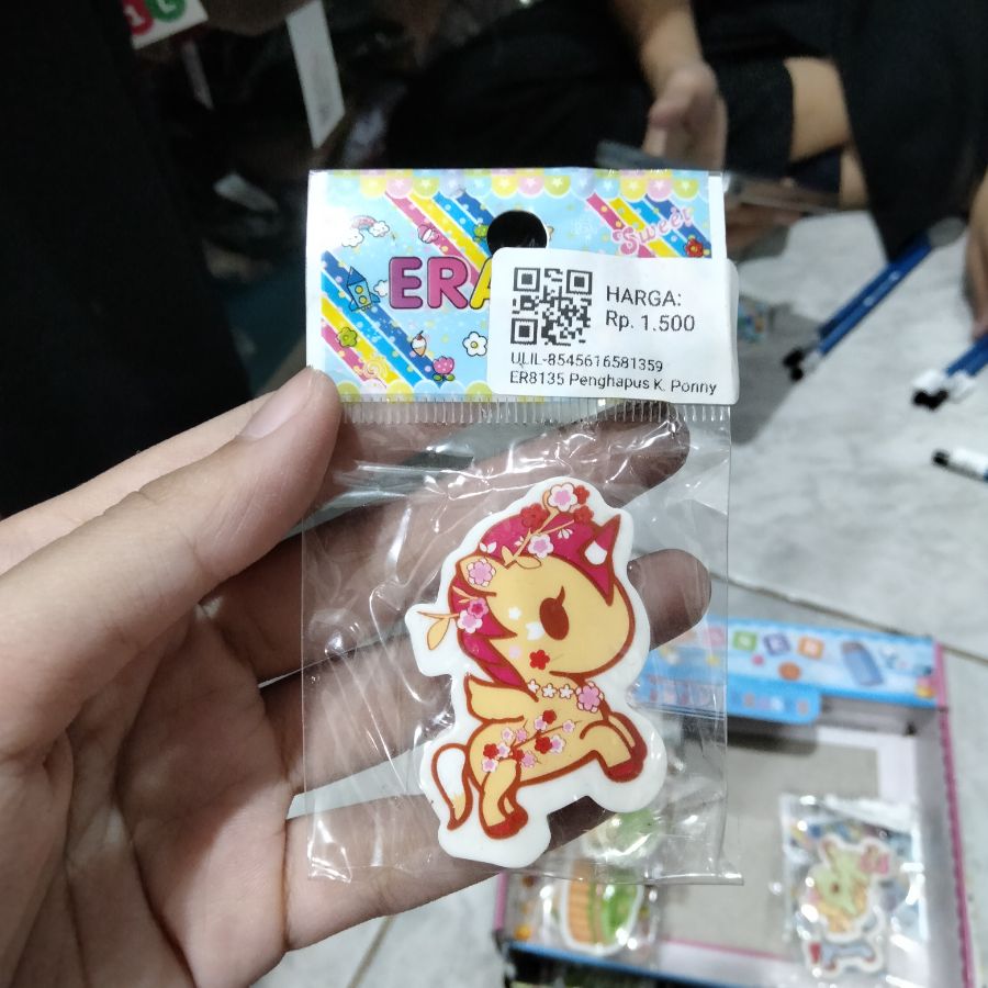 Eraser Kuda Poni