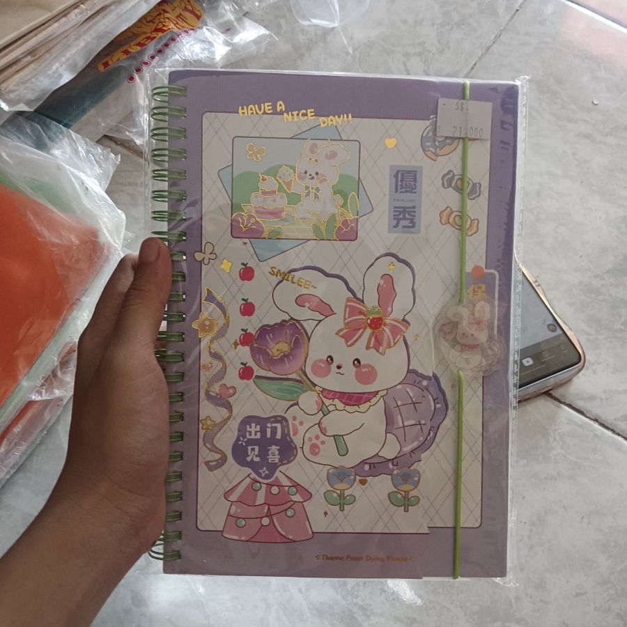 Buku Diary Rabbit Tali