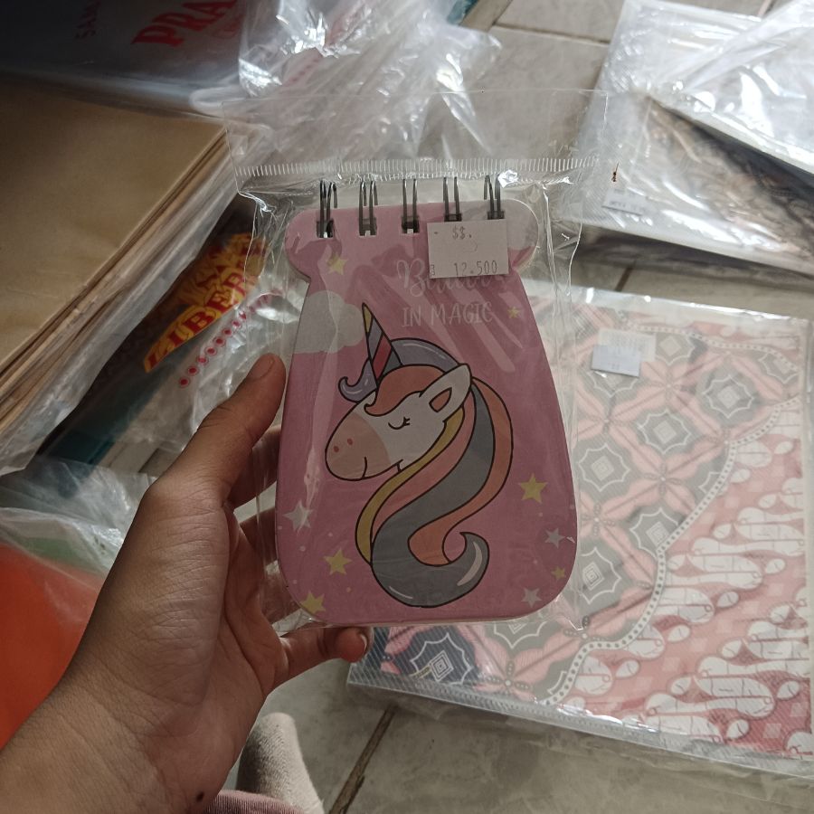 Notebook Spiral Unicorn