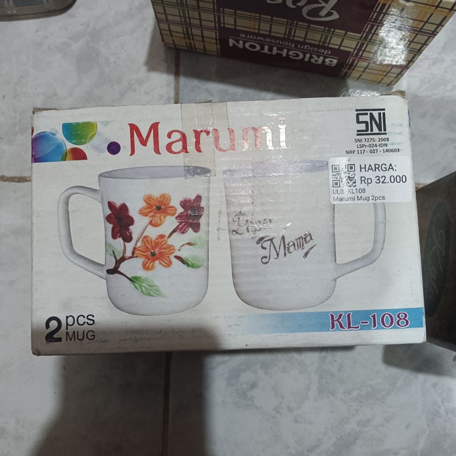 Marumi Mug 2pcs