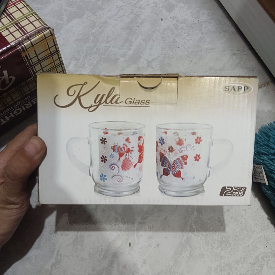 Kyla Glass 2pcs Mug