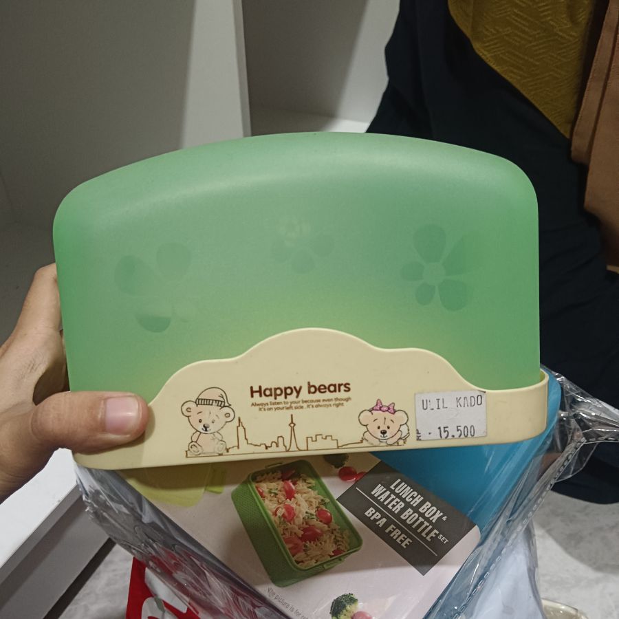 Kotak Tisu Happy Bear