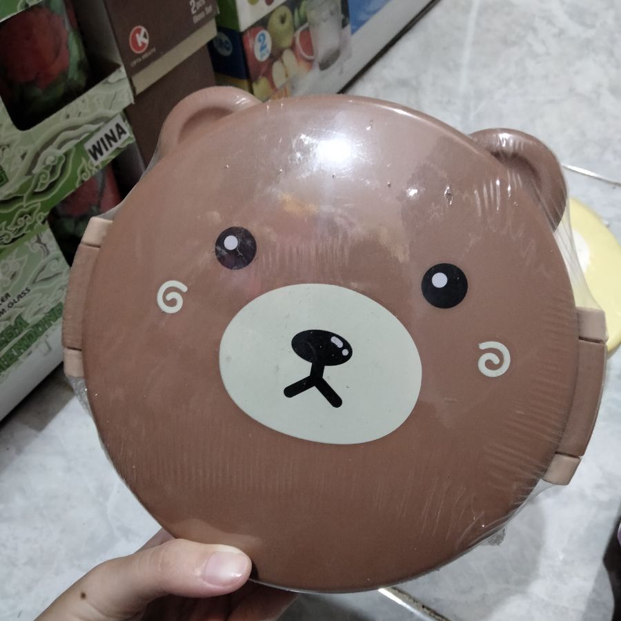 Kotak Makan Set Bear