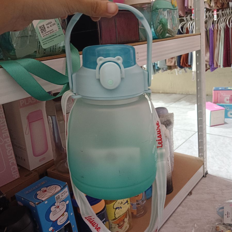 Botol Minum Gemoy 1300ml Biru
