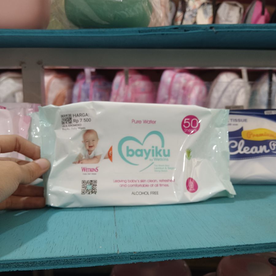 Bayiku Baby Wipes/Hijau