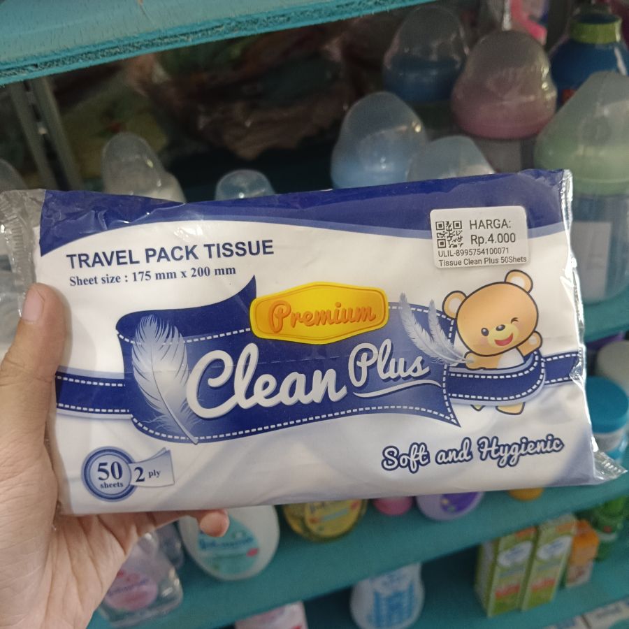 Tissue Clean Plus 50shets