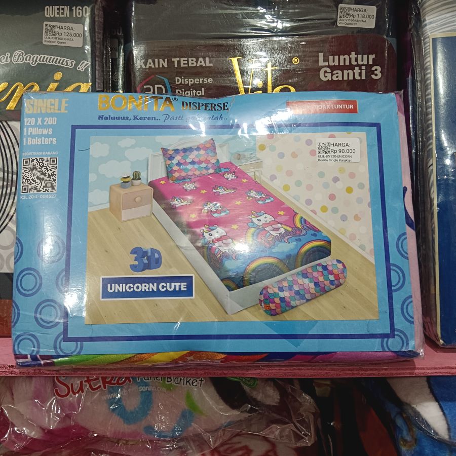 Bonita - Sprei Single 120x200cm - Karakter Cewek