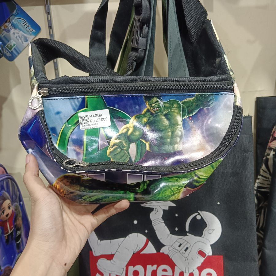 Waistbag Anak Hulk