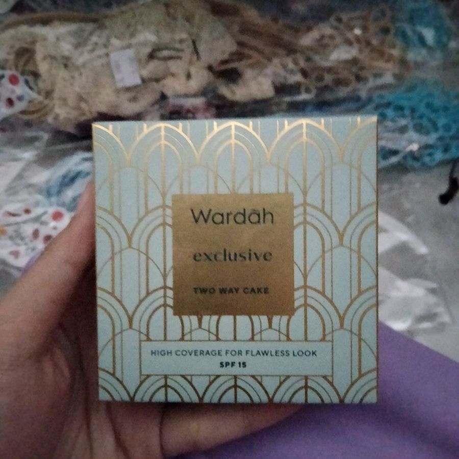 Wardah Exclusive Two Way Cake No.01 Sheer Pink