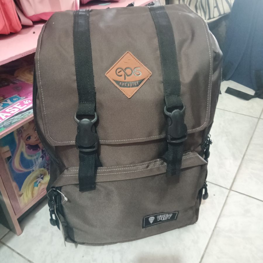 Tas Sekolah Dewasa/Cowok/Escapist/Coklat