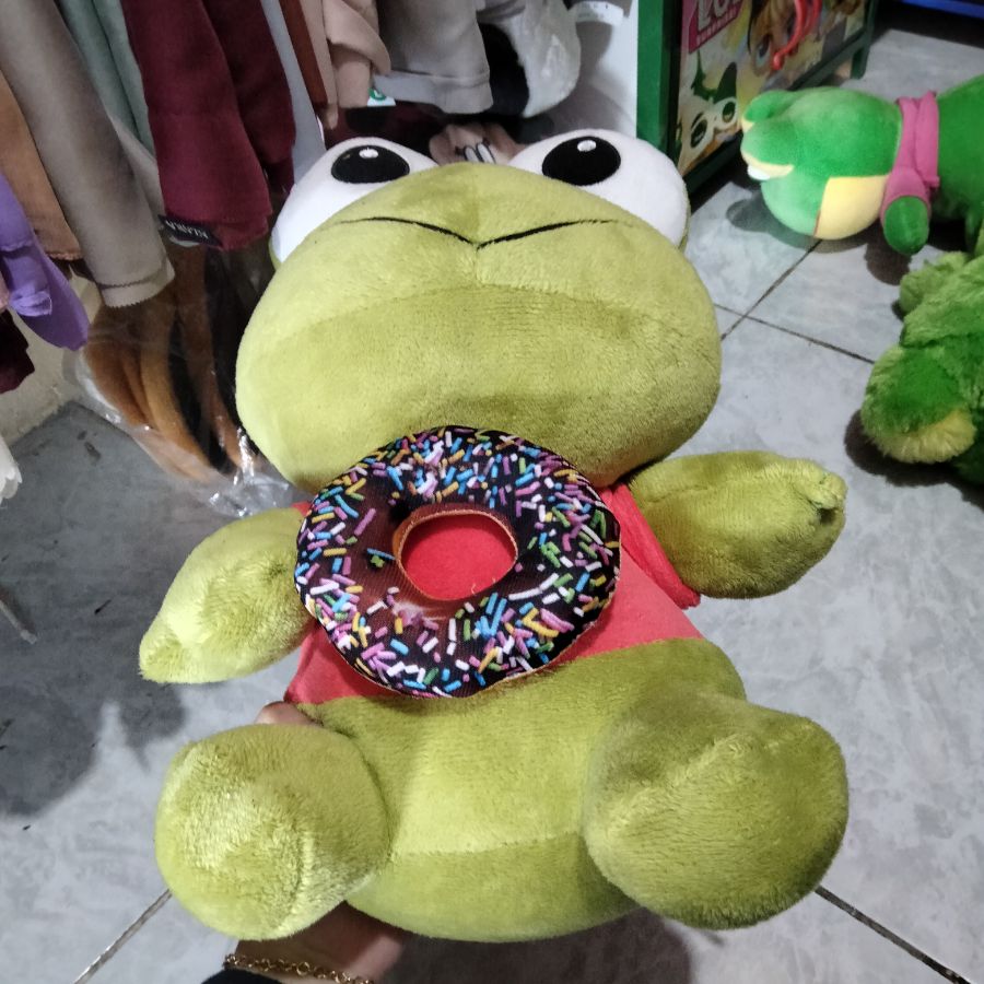 Boneka Keropi Donat M